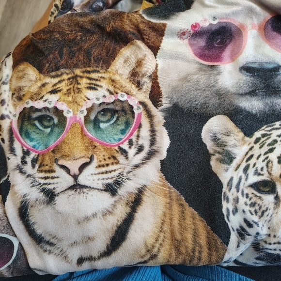 Secret Treasures Women'sPajama Set with Animal Print - Picture 6 of 6